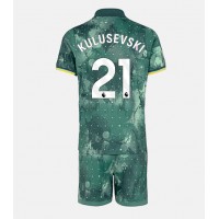 Maglie da calcio Tottenham Hotspur Dejan Kulusevski #21 Terza Maglia Bambino 2024-25 Manica Corta (+ Pantaloni corti)